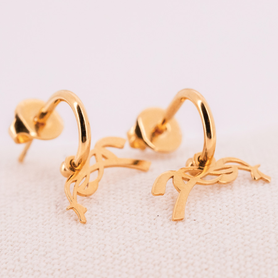 Boucles d'oreilles Créoles Léonie