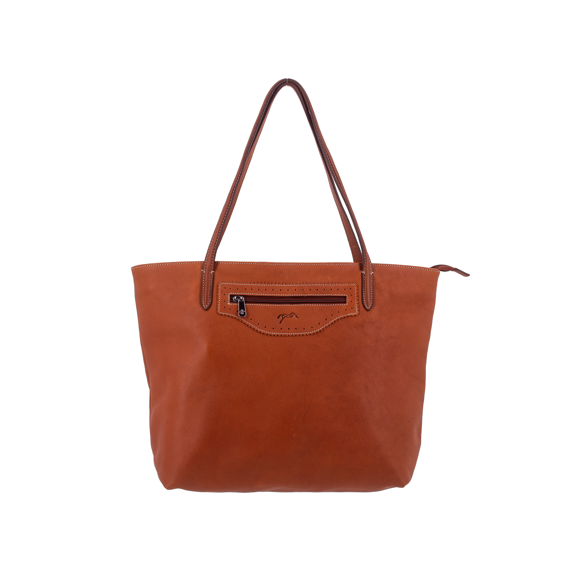 Sac Totti en cuir Pénélope, modèle personnalisable, présenté en vue frontale.